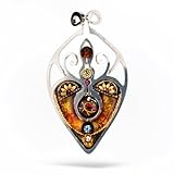 Golden Nouveau Heart Pin from the Artazia Collection #9915 OP HP