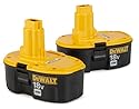 DEWALT DC9096-2 18-Volt XRP 2.4 Amp Hour NiCad Pod-Style Battery, 2 Pack