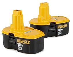 DEWALT DC9096-2 18-Volt XRP 2.4 Amp Hour NiCad Pod Style Battery, 2 Pack