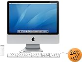 Apple iMac 2.4GHz Intel Core 2 Duo/24/1GB PC2-5300/320GB/SD/ATI Radeon HD 2600 PRO 256MB MA878J/A