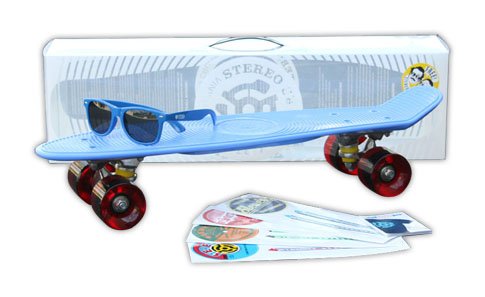 Stereo Vinyl Cruiser Complete - With Shades - Blue