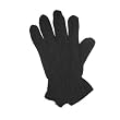 100% Polyester Black Goves