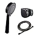 KES Bathroom Three Function Handheld Shower Head with 1.5-Meter Extra Long Hose and Bracket Holder, Oil Rubbed Bronze, LP320-7