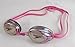 Speedo Women's Vanquisher Mirrored Swimming Goggles Paraormic Anti-Fog Lens Pink in Bulk Packae