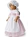 Colonial Pink Striped School Work Gala Gown Dress 5 Piece Outfit Set Fits American Girl 18