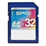 Silicon Power 32GB Class 4 SDHC Memory Card