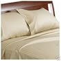8PC California King 300 Thread Count Bed in a Bag - Beige stripes Sheet, Duvet & Down Comforter