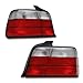 92 93 94 95 96 97 98 BMW E36 318/323 4DR SEDAN RED CLEAR TAIL LIGHTS