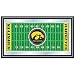 University of Iowa Football Field Framed Mirror