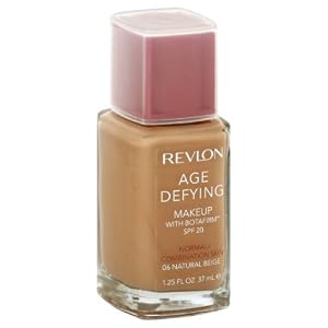 Revlon Age Defying Makeup With Botafirm Normal/Combination Skin Natural Beige (2-Pack)