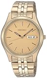 Seiko Men’s SGGA56 Dress Gold-Tone Champagne Dial Watch