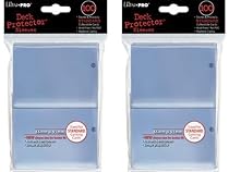200 Ultra-Pro Clear Deck Protector Sleeves 2-Packs - Standard Magic the Gathering Size (1 Pack)
