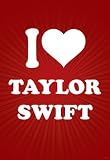I Love Taylor Swift (Red) Music Poster Print - 13x19
