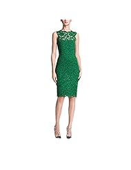 Sexy  Lace Scoop Neck Bodycon Dress/Party Dress/Midi Dress  With a Bow(s)