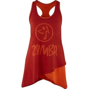 Zumba D&eacute;bardeur de fitness long pour femme Bicolore XS Rose So