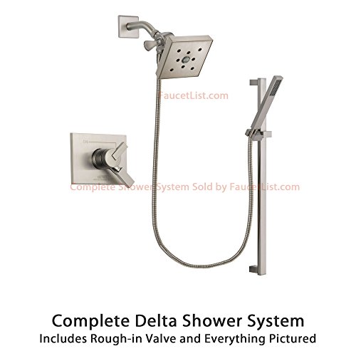 How to Delta Vero Stainless Steel Finish Dual Control Shower Faucet