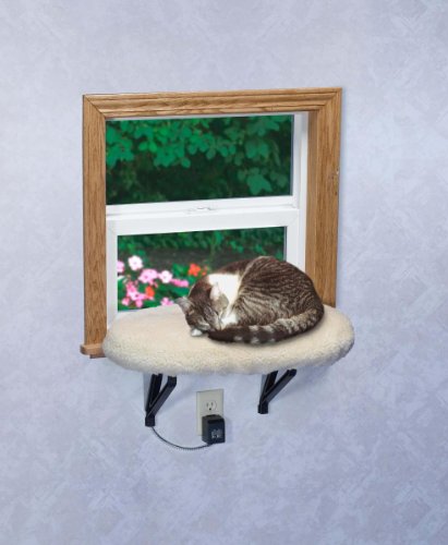 Allied Heated Purrfect Perch Windowsill 25 Inch By 14 1 2 Inch By