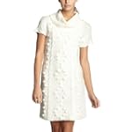 Kensie Women's Huggable Knit Sweater Dress,Pearl,Large