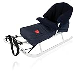 Kaiser Naturfellprodukte 65109-22 - Fu&szlig;sack Schlitti marine