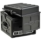 SKB 1SKB-R106 Roto Rack 10U Top Rack, 6U Front Rack, Steel Rails, Hard Top and L/R Access Doors