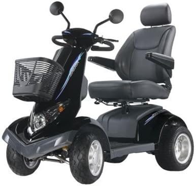 Heartway S8X Aviator All Terrain 4 Wheel Power Scooter (Black-Dual Sea