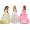 Brautkleider: Cinderella (3er Set, ohne Puppen)