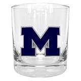 Michigan Wolverines Rocks Glass - NCAA College Athletics - Fan Shop Sports Team Merchandise