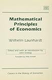 Mathematical principles of economics