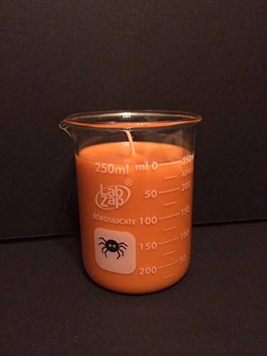 Halloween Beaker Candle