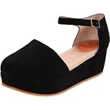 Gee WaWa Womens Daphne Two-Piece Flatform