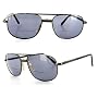 "Aviator" Sun Bifocal reading sunglasses. Read outdoors, while driving, or playing sports!