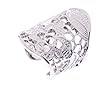 Ted Baker Evalyn Lace Small/Medium Silver Ring- Size M