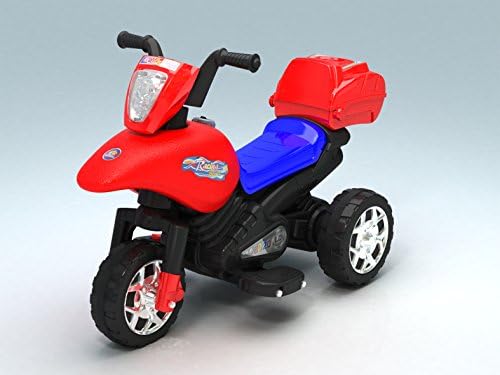 3 Wheel Motorbike for Kids #8011 in Red Color