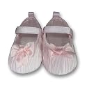 Infant Toddler Girl's Crinked Satin Shoe