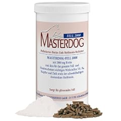 MASTERDOG Fell 2000 Pellets - 250 g f�r Haut, Fell und Krallen - Erg�nzungsfutter f�r den Hund