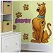 Magnificent Peel & Stick By RoomMates Scooby Doo Giant Wall Decal