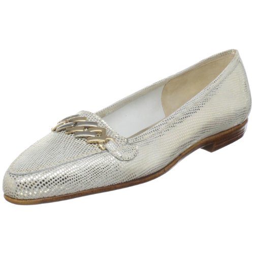 Amalfi by Rangoni Women's Oste Flat,White Lt Suede,9.5 SS US