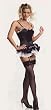 So So Sexy French Maid Corset (Headpiece, Choker, Stockings & Shoes not included)