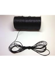 From Amazon.com. Click for details:
 100 Yards - 2mm(1/16") Black Satin Rattail Cord Chinese/china Knot Rat Tail Jewelry Braid 100% Polyester 100 Yards - 2mm(1/16") Black Satin Rattail Cord Chinese/china Knot Rat Tail Jewelry Braid 100% Polyester