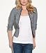G by GUESS Mari Military Jacket, JET BLACK (XS)