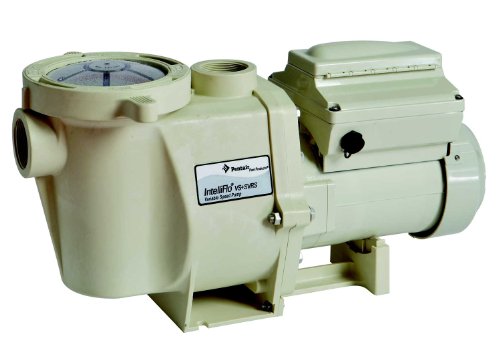 Pentair 011017 IntelliFlo VS+SVRS High Performance 230-Volt 16 Amp Pool Pump, Almond