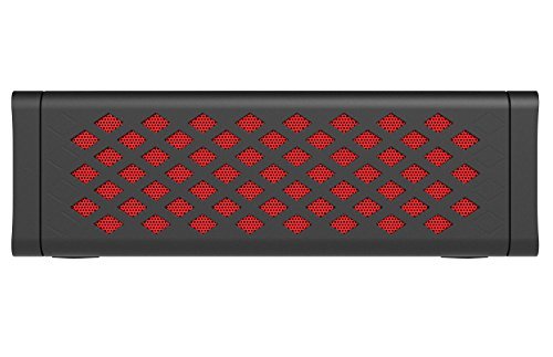 Bluetooth Speakers, Francois et Mimi Elite RuggeX Portable Wireless Waterproof Bluetooth Speakers (Red)