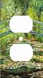 Claude Monet Japanese Bridge Decorative Outlet Cover