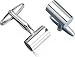 Classic Silver Cylinder Cufflinks with Presentation Box