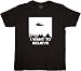 The X Files Classic Movie TV Show Series - I Want To Believe - Adult Black Tee T-shirt