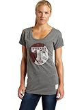 NCAA Women's Grey Texas A&M Aggies Short Sleeve Tee (Streaky Grey, XLarge)