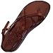Unisex Adults/Children Genuine Leather Biblical Sandals / Flip flops (Jesus - Yashua) Style IV - Holy Land Market Camel Trademark