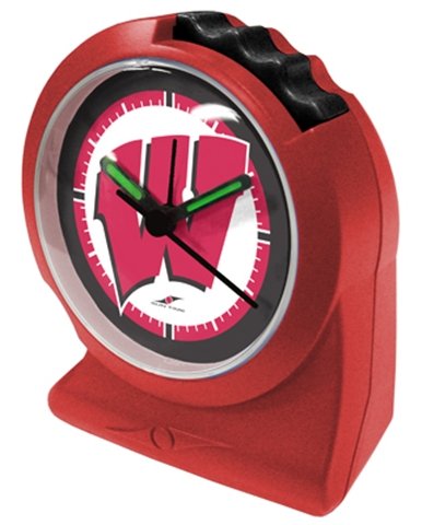 Wisconsin Badgers NCAA Gripper Alarm Clock