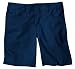 Classic Uniforms - Dickies Girls 7-16 Flex Waist Classic Short - School Uniform,Dark Navy,7 Regular