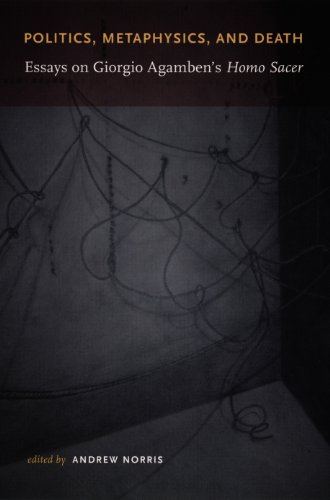 Politics, Metaphysics, and Death: Essays on Giorgio Agamben's Homo Sacer